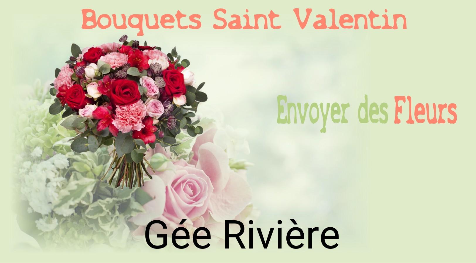 Roses de Saint-Valentin livrées à Gée-Rivière